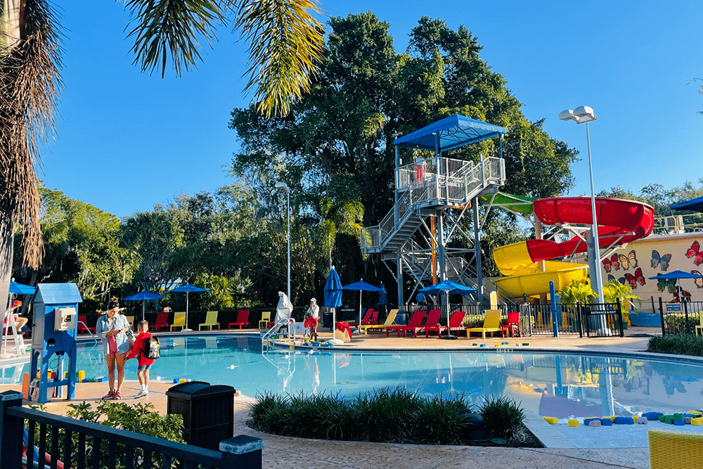 LEGOLAND hotel pool, Florida